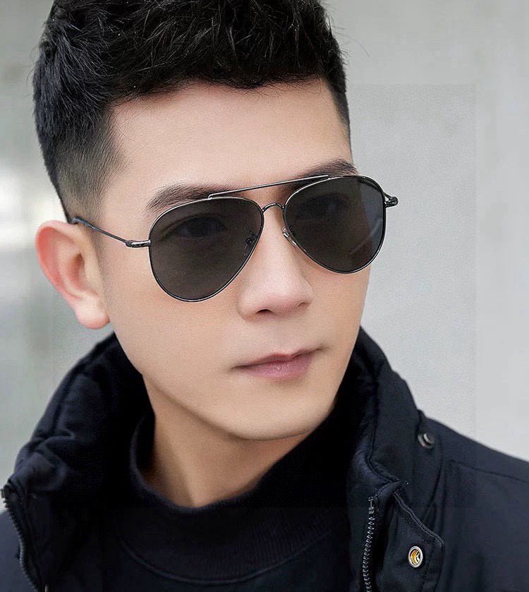 Gucci Silver Aviator Sunglasses - Image 9