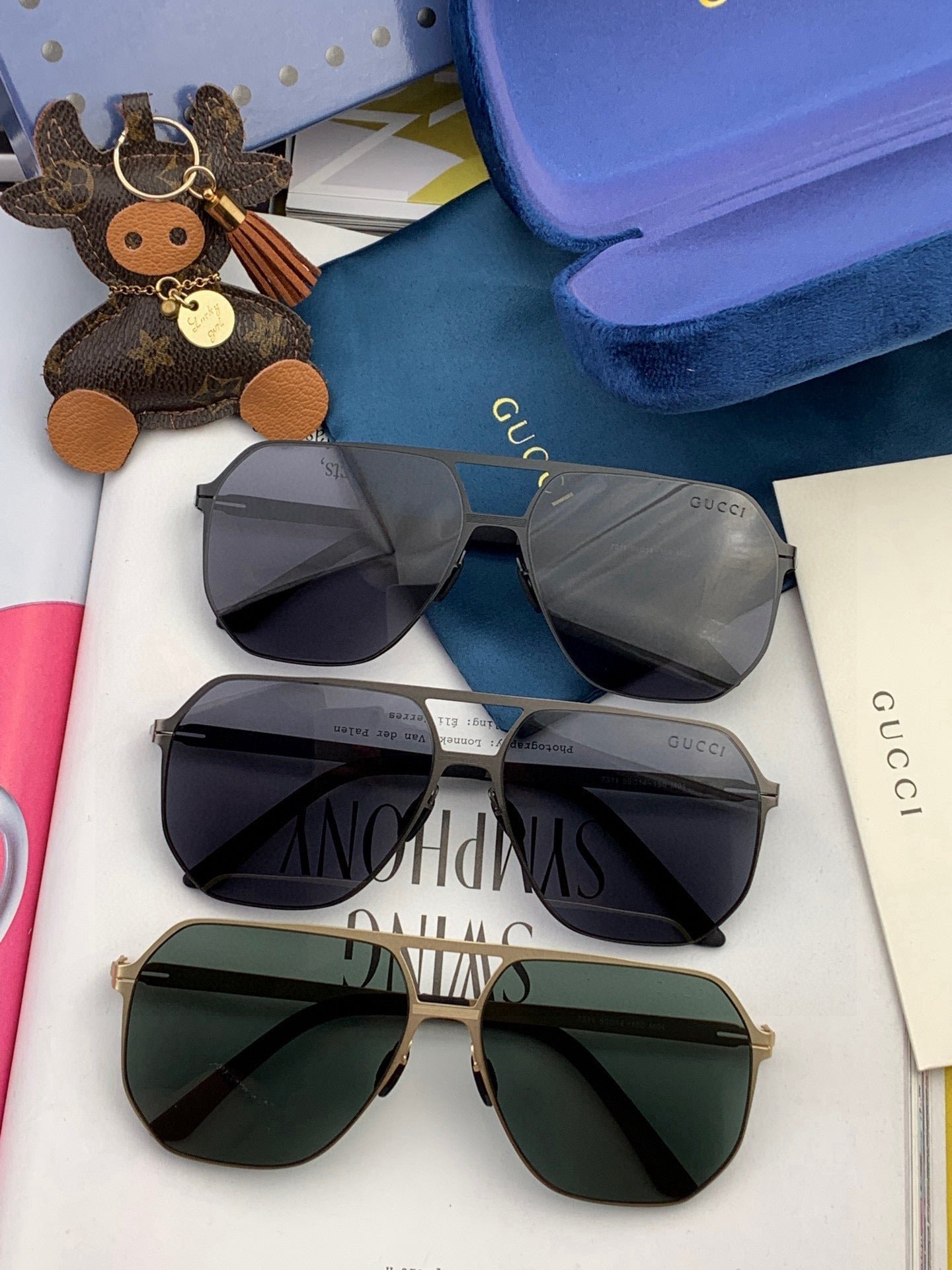 GUCCI Engraved Temple Eyewear - Image 7