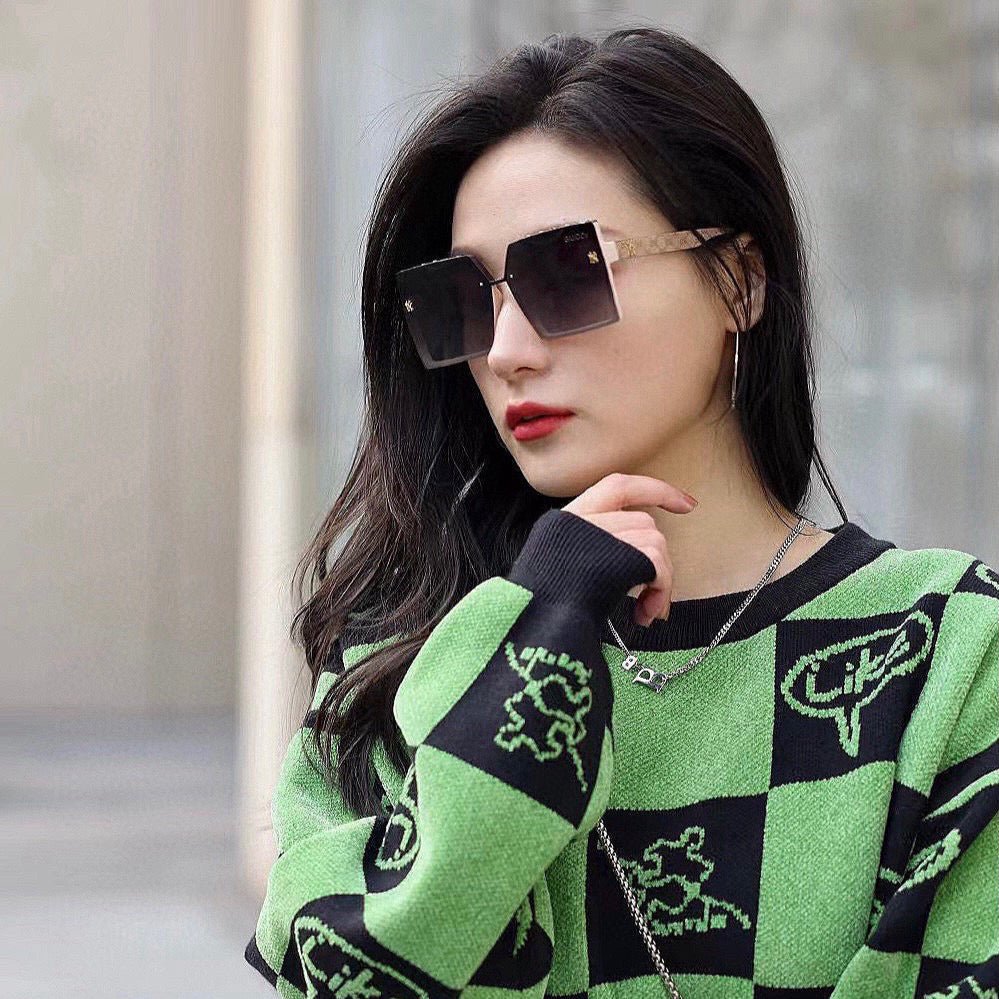 GEOMETRIC FRAME SUNGLASSES G50195 IN ACETATE - Image 8
