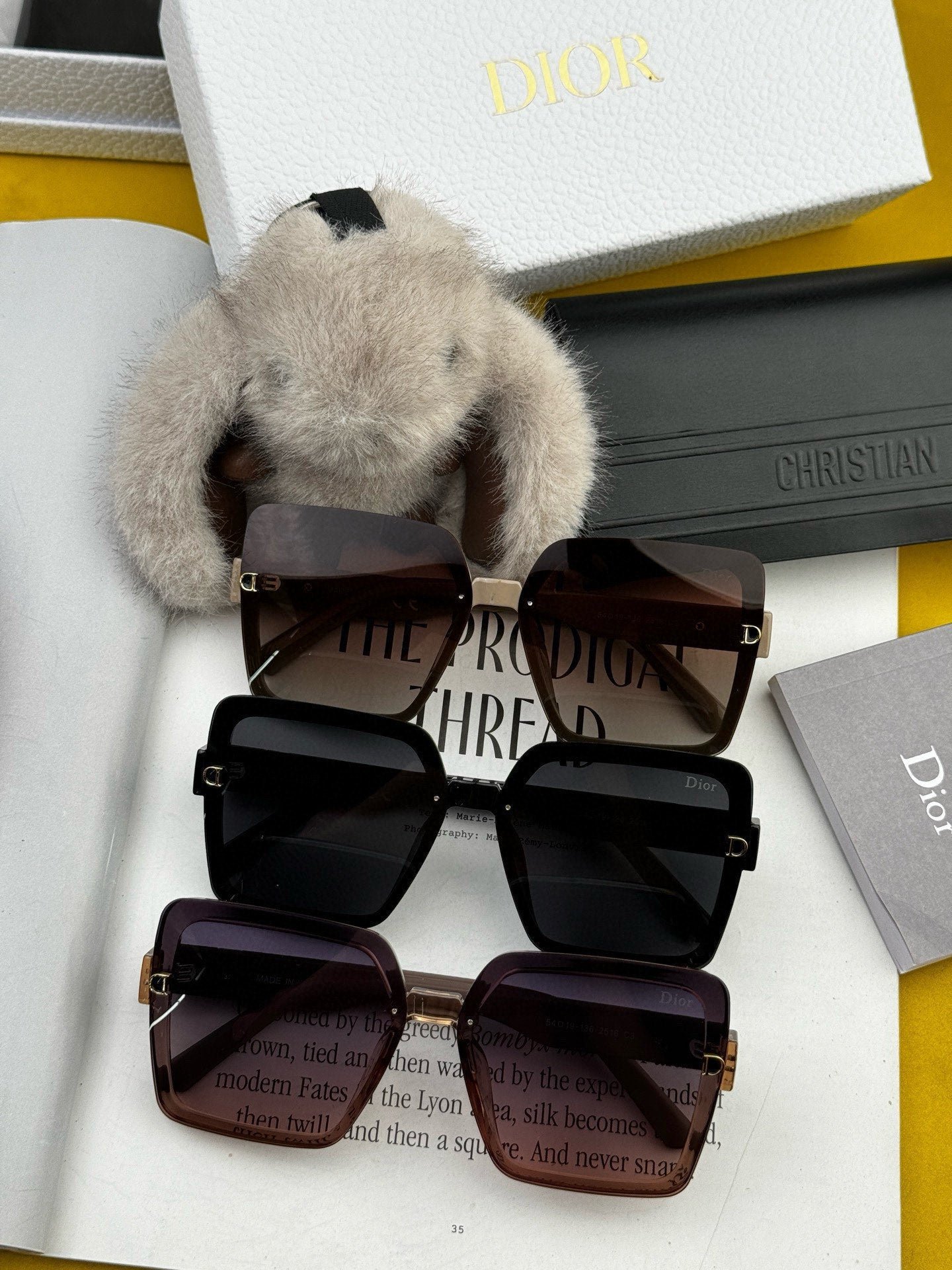 DIOR MONTAIGNE SUNGLASS CD6251 IN ACETATE - Image 7