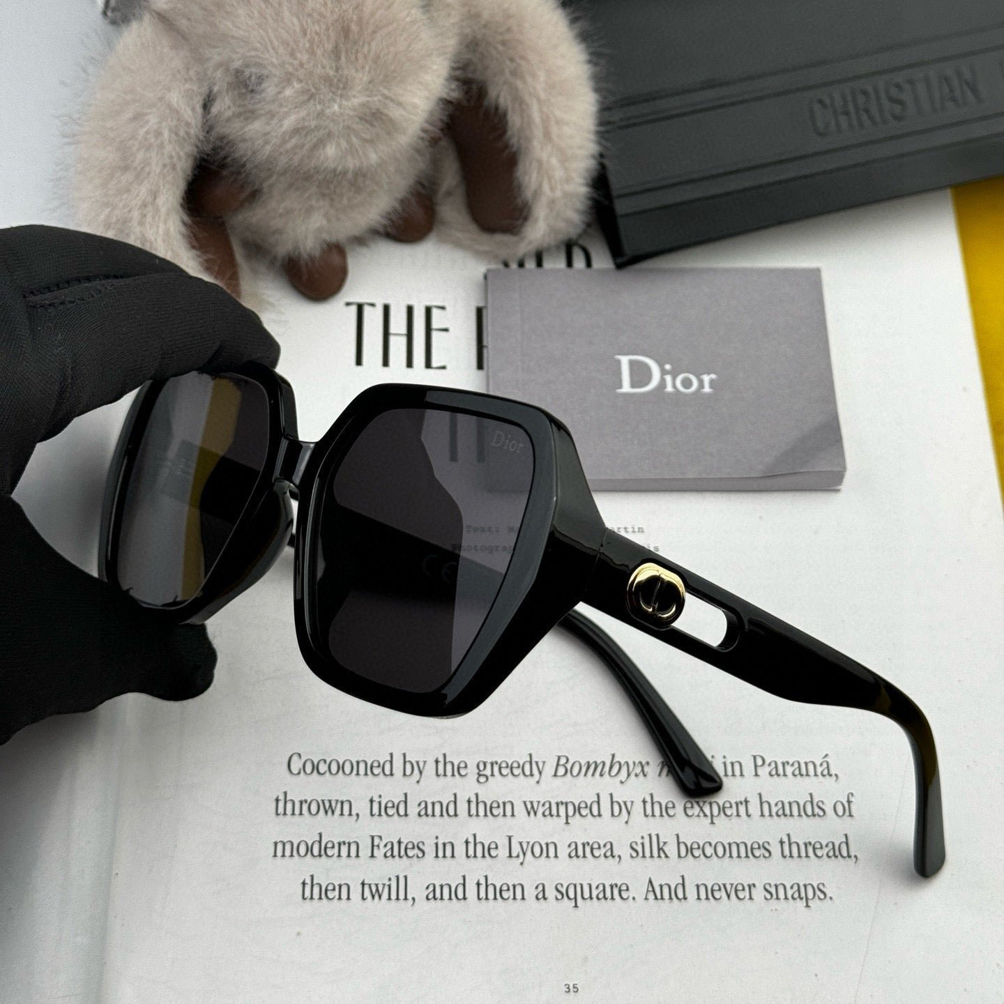 DIOR MONTAIGNE SUNGLASS CD2512 IN ACETATE - Image 3
