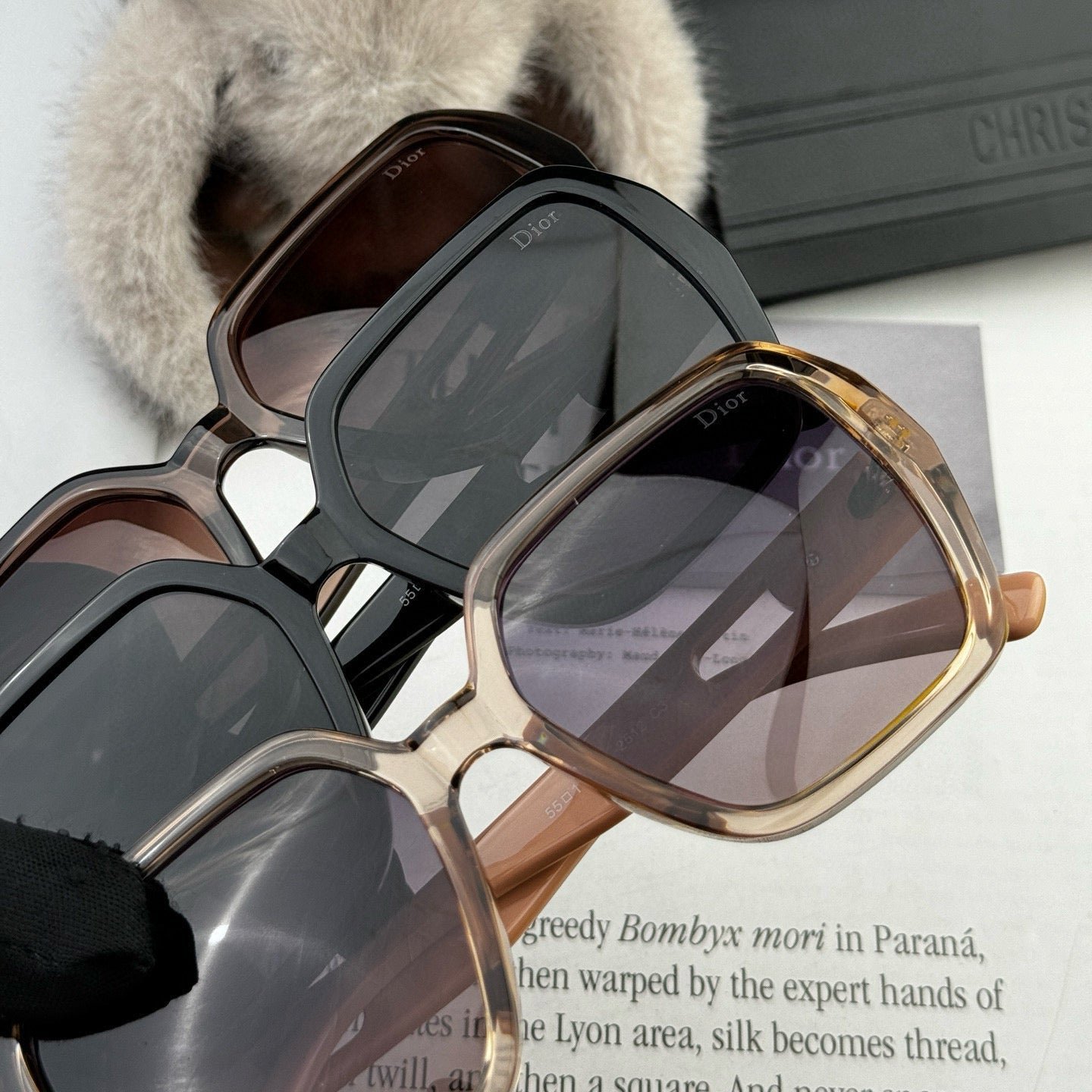 DIOR MONTAIGNE SUNGLASS CD2512 IN ACETATE - Image 7