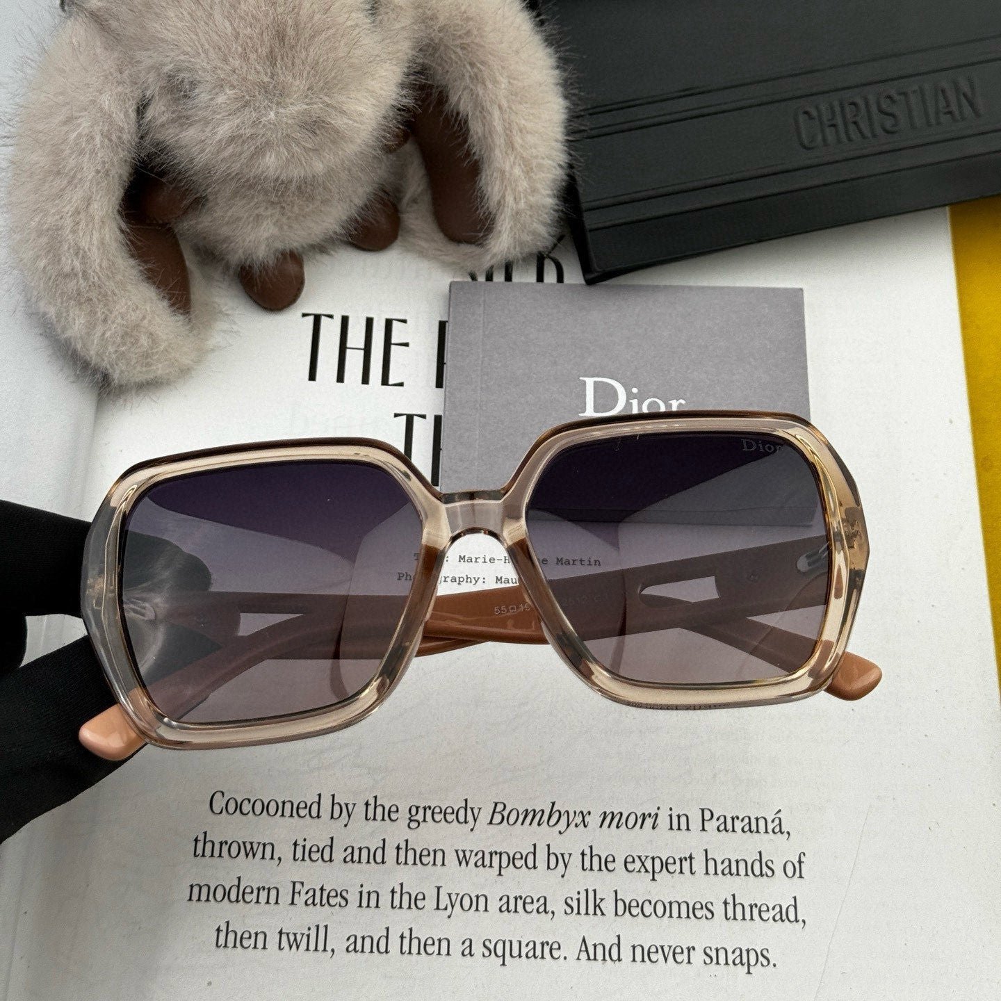 DIOR MONTAIGNE SUNGLASS CD2512 IN ACETATE - Image 6