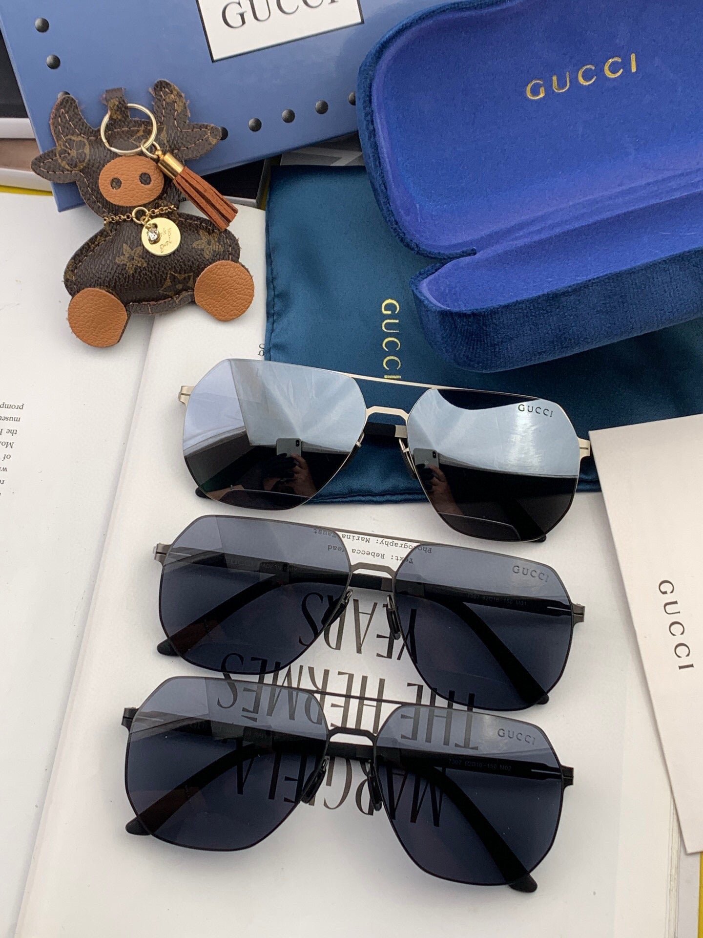 NAVIGATOR FRAME SUNGLASSES G7730 IN METAL - Image 7
