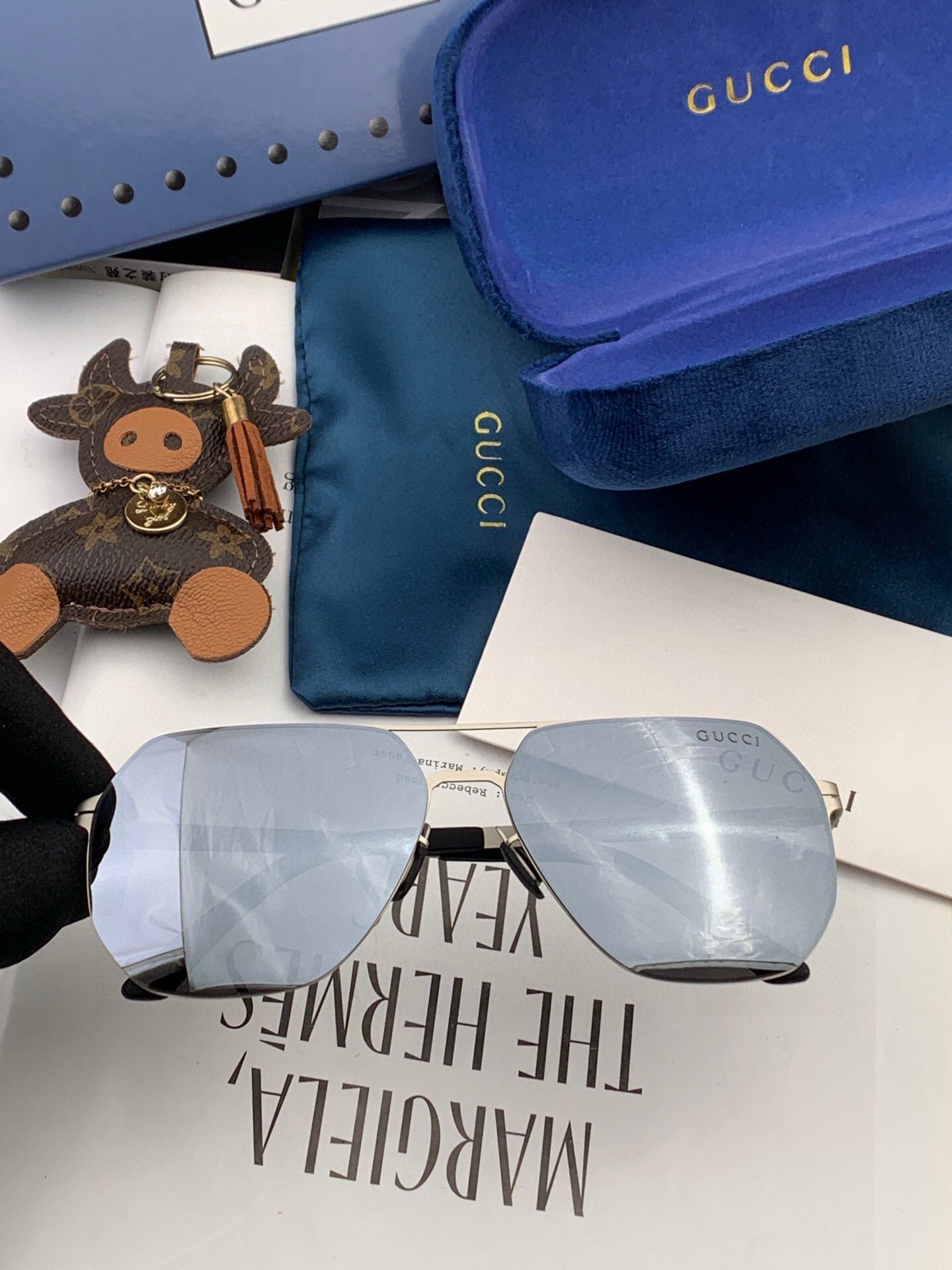NAVIGATOR FRAME SUNGLASSES G7730 IN METAL - Image 6