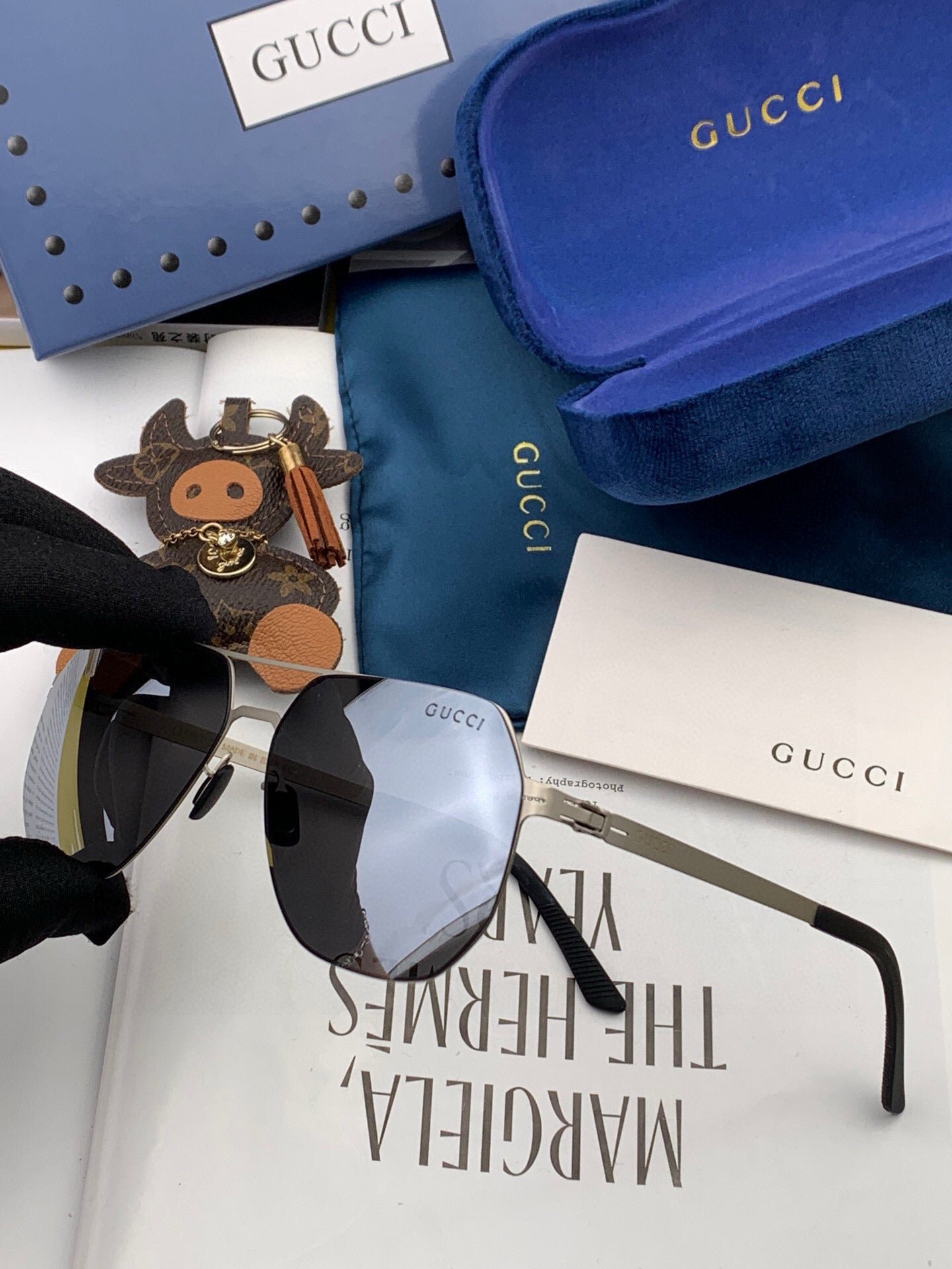 NAVIGATOR FRAME SUNGLASSES G7730 IN METAL - Image 3