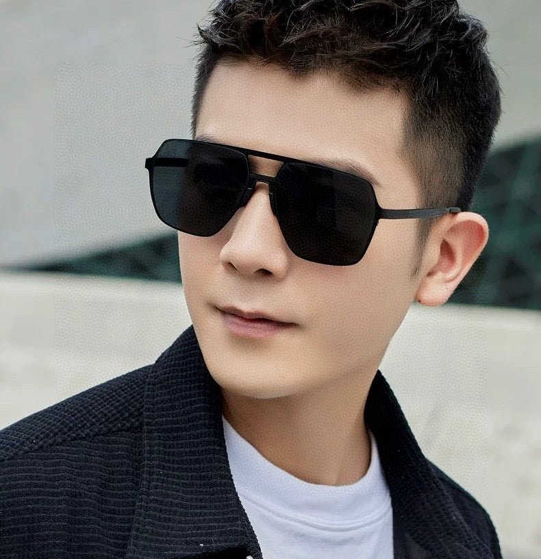 GUCCI Matte Double Bridge Sunglasses - Image 9