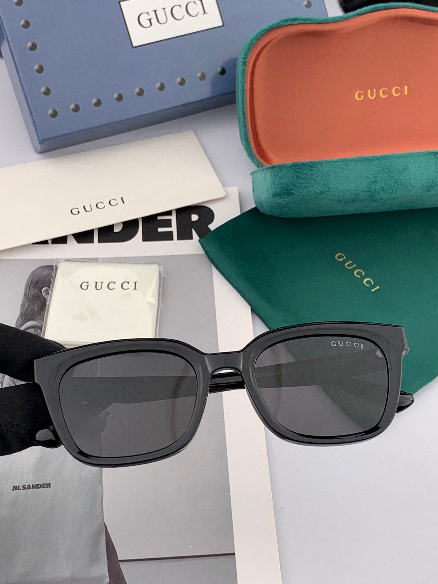 SQUARE FRAME SUNGLASSES G5108 IN ACETATE - Image 4