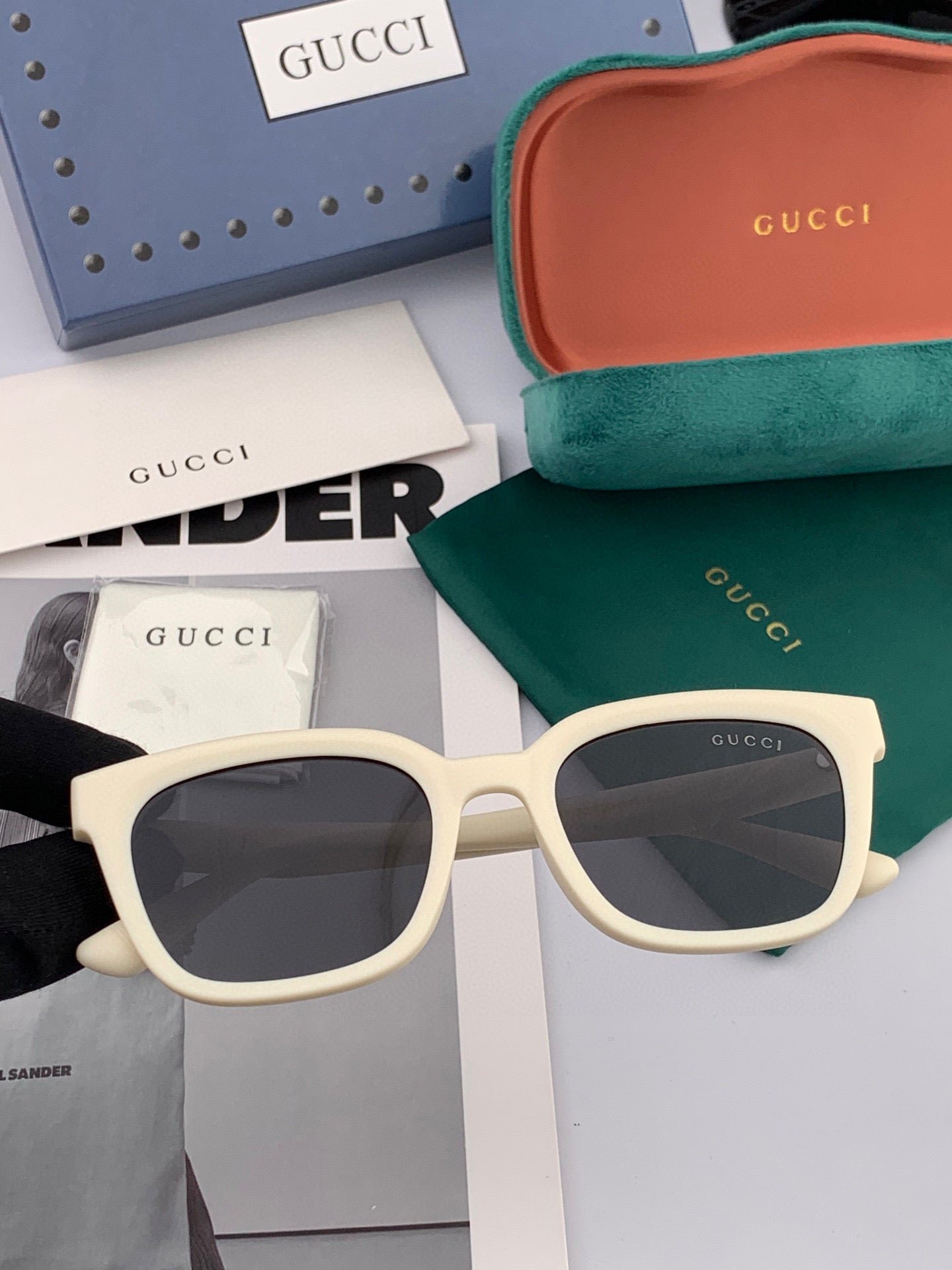 SQUARE FRAME SUNGLASSES G5108 IN ACETATE - Image 6