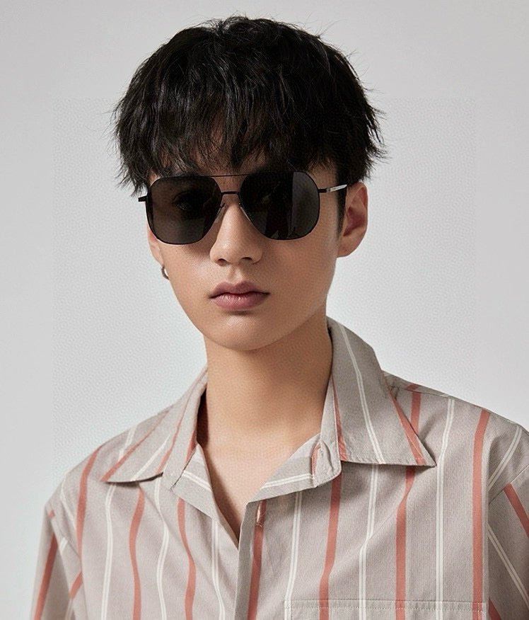 NAVIGATOR FRAME SUNGLASSES G3227 IN METAL - Image 9