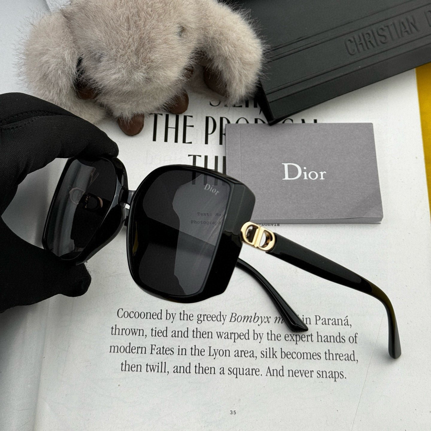 Alternative view of DIOR MONTAIGNE SUNGLASS CD0751 IN ACETATE