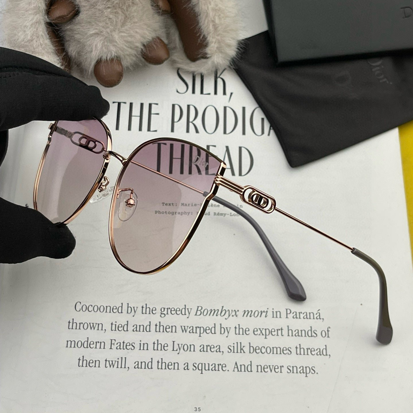 Alternative view of DIOR MONTAIGNE SUNGLASS CD4311 IN METAL
