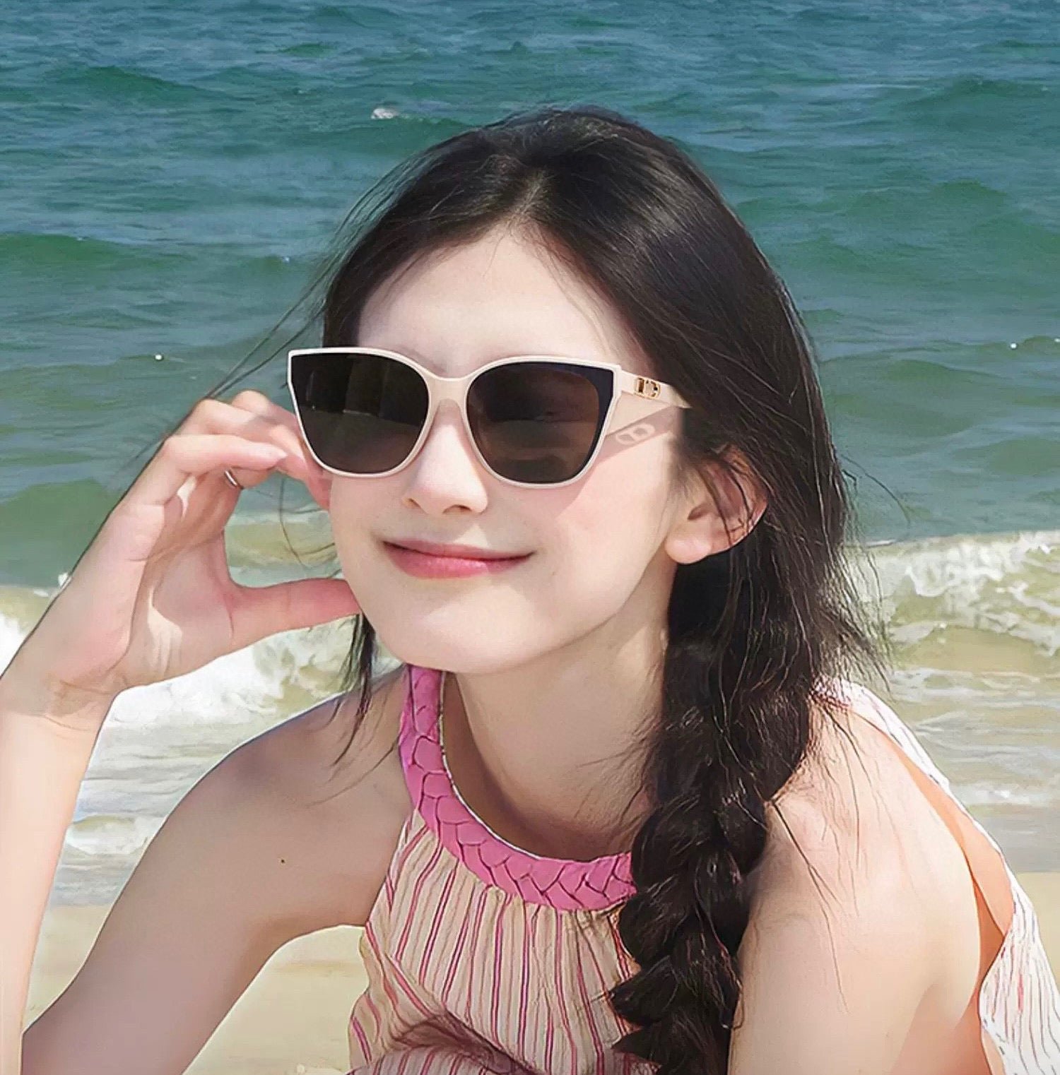 DIOR MONTAIGNE SUNGLASS CD67711 IN ACETATE - Image 7