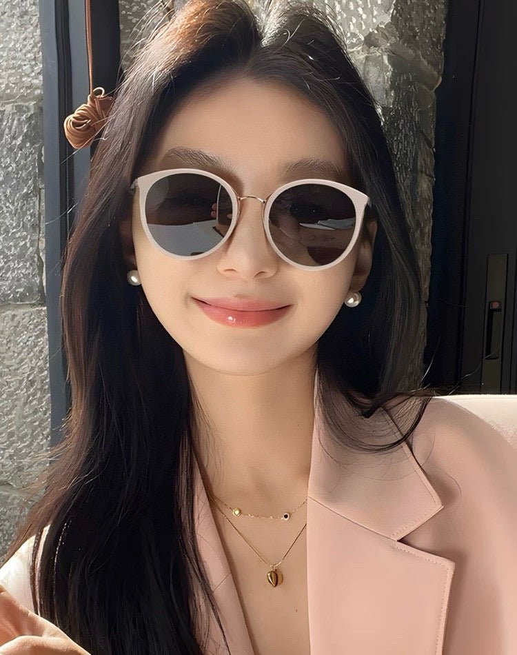 CHANEL CAT EYE SUNGLASSES CH7827 IN ACETATE FRAME METAL - Image 8