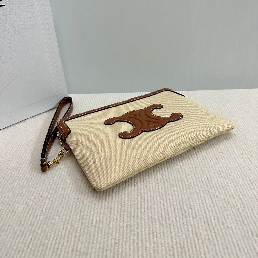 CELINE Fabric Wrist Pouch - Image 4