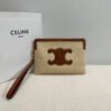 CELINE Fabric Wrist Pouch