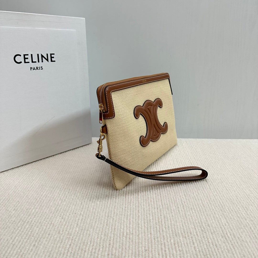 CELINE Fabric Wrist Pouch - Image 6