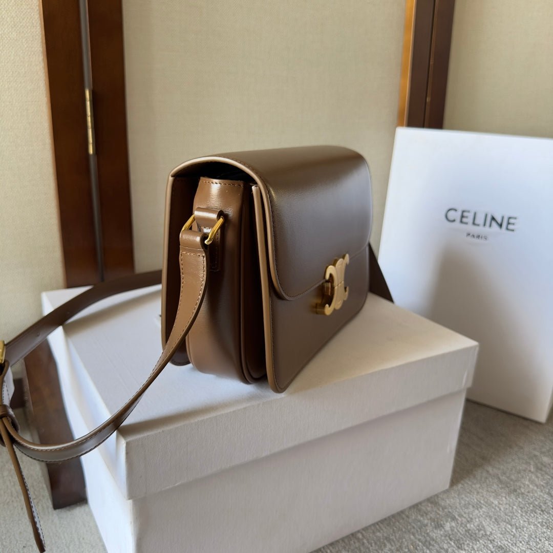 Alternative view of Celine Classique 22 Brown Calfskin Bag