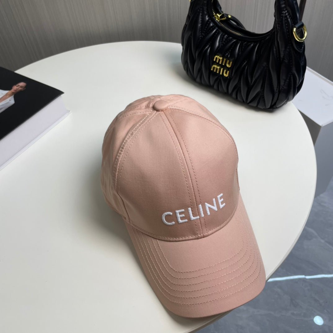 Alternative view of Celine Classic Letter Cotton Baseball Cap