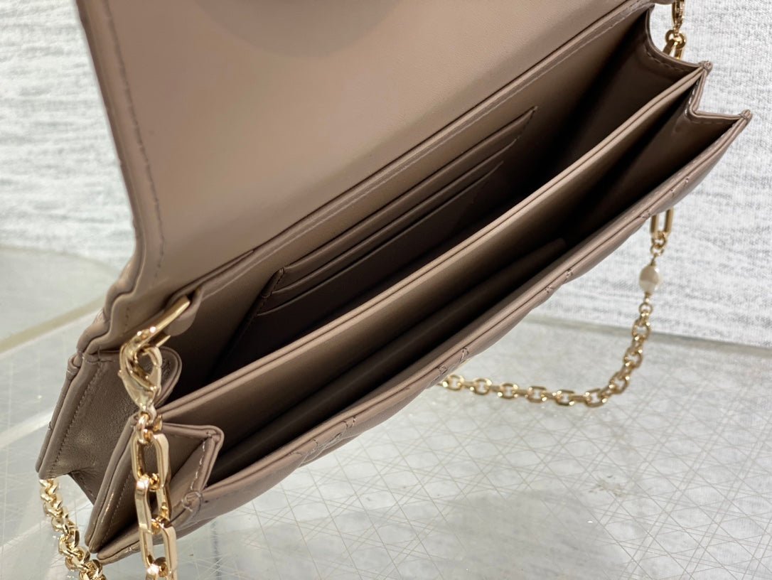 Dior My CD Mini 21 Dark Brown Patent Lambskin - Image 8