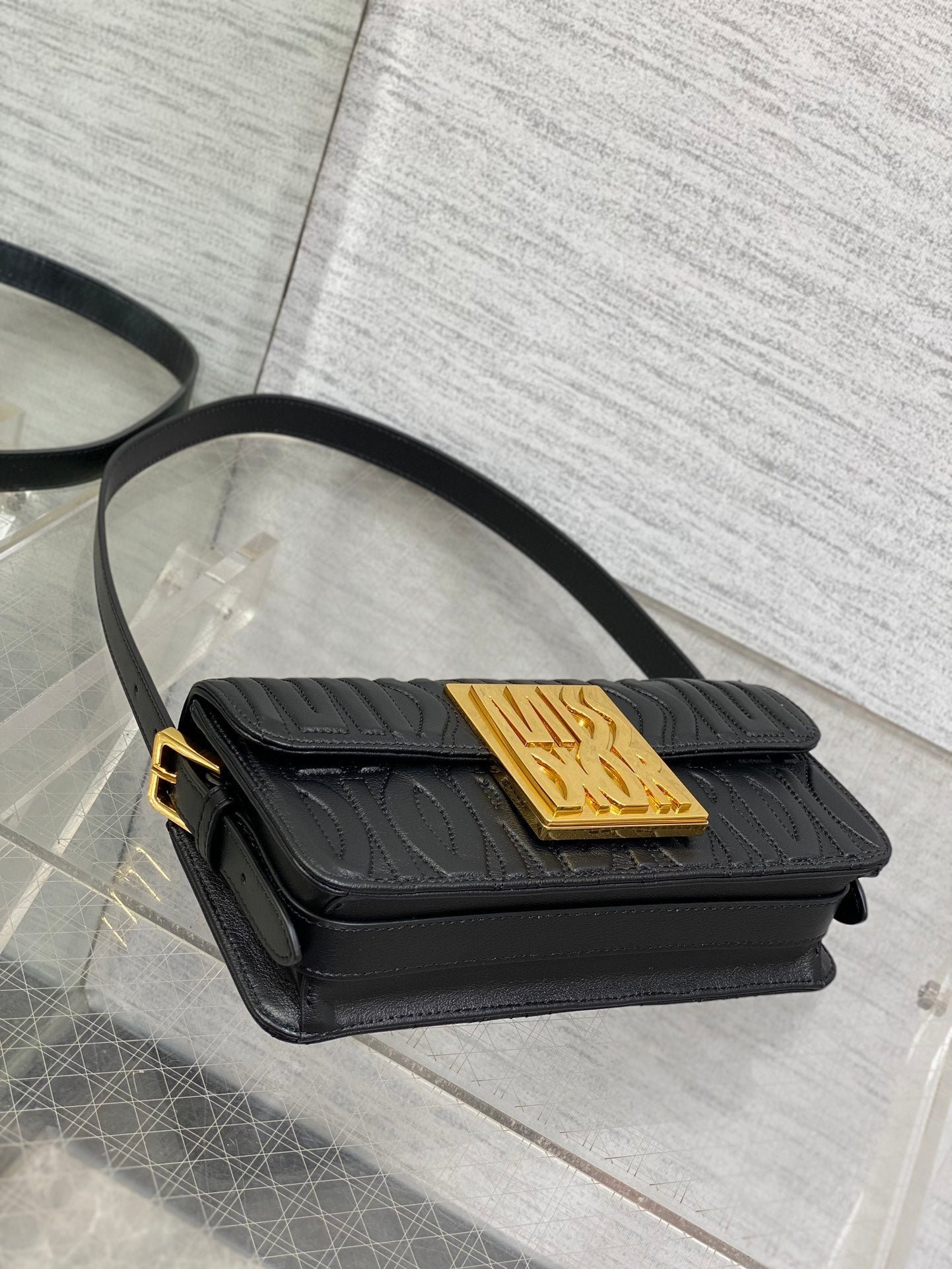 Alternative view of Dior Flap Bag 18 Black Quilted Calfskin Bag