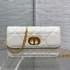 Dior Montaigne Avenue Mini White Calfskin Hardware