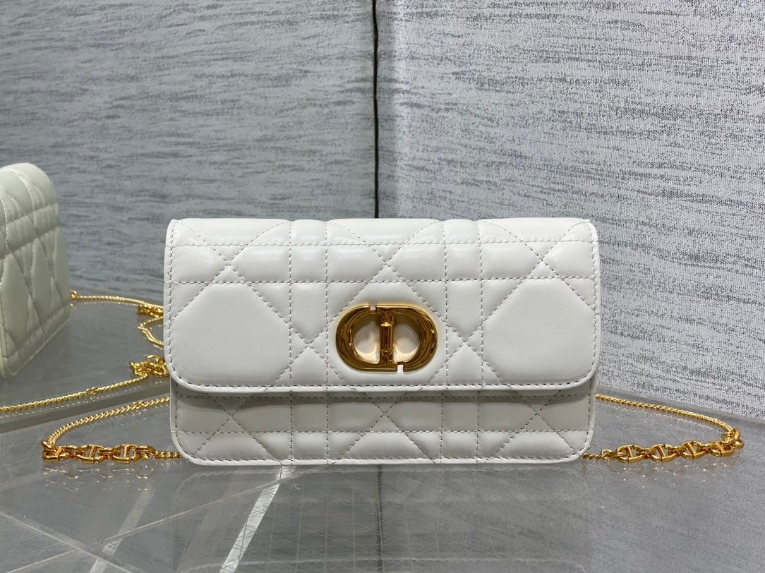Alternative view of Dior Montaigne Avenue Mini White Calfskin Hardware