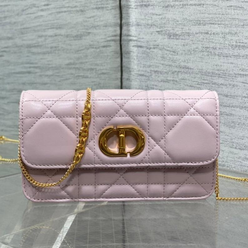 Dior Montaigne Avenue Mini Light Pink Calfskin