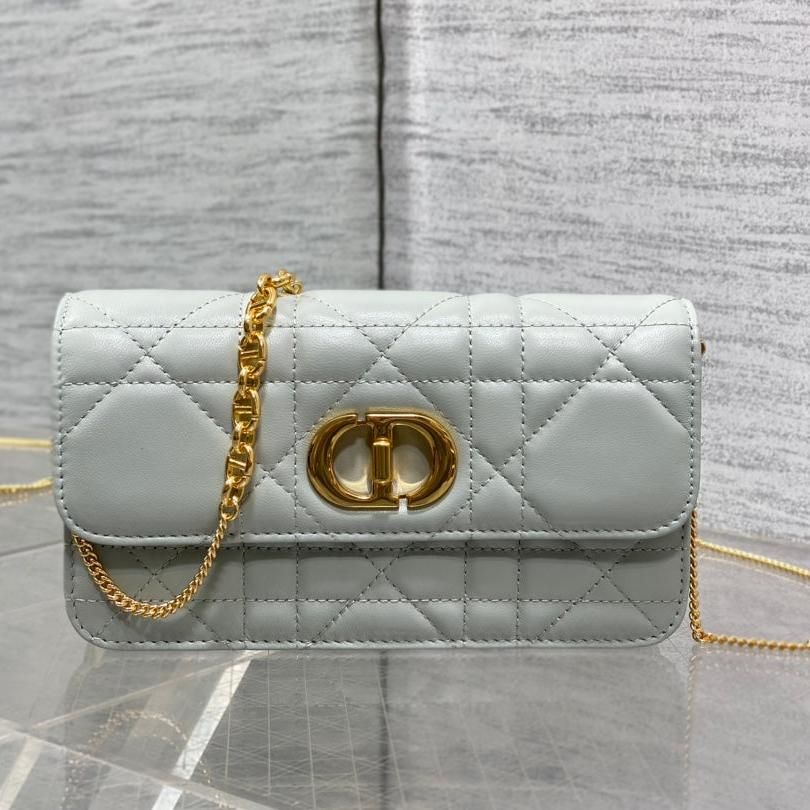 Dior Montaigne Avenue Mini Pistachio Green Calfskin