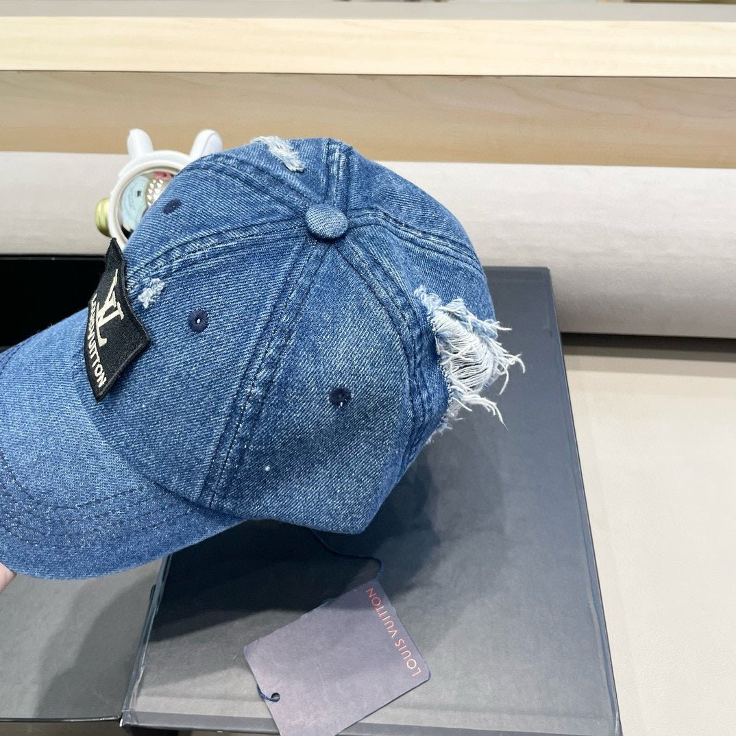 Alternative view of LOUIS VUITTON BASEBALL CAP IN CLASSIC BLUE DENIM 406960
