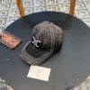 Celine Triomphe Cotton Baseball Cap