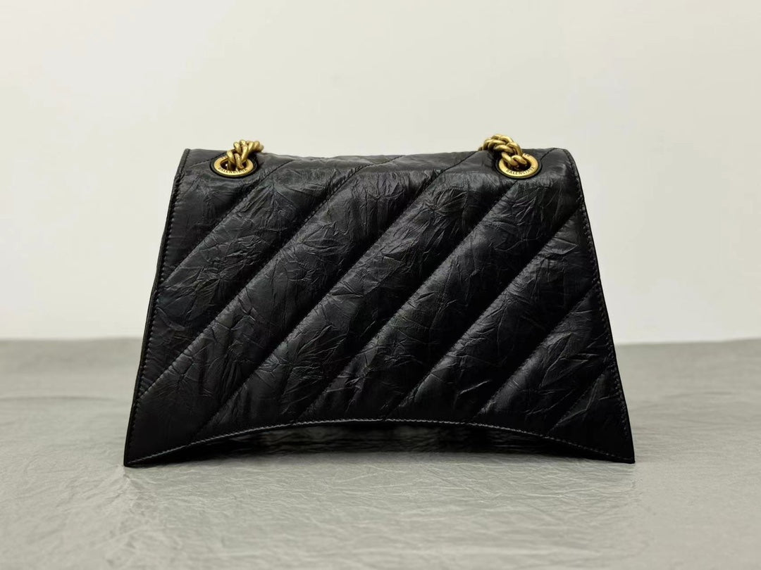 Balenciaga Crush Medium 31cm Black Calfskin - Image 5