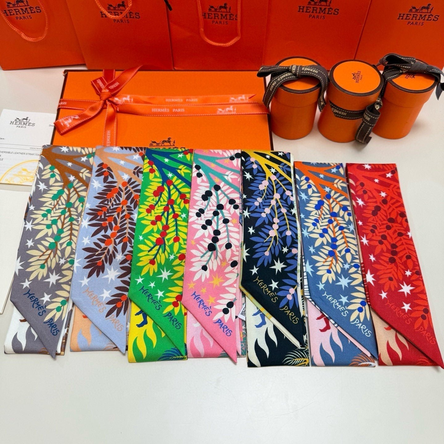 Hermès Silk Lion Print Scarf - Image 8