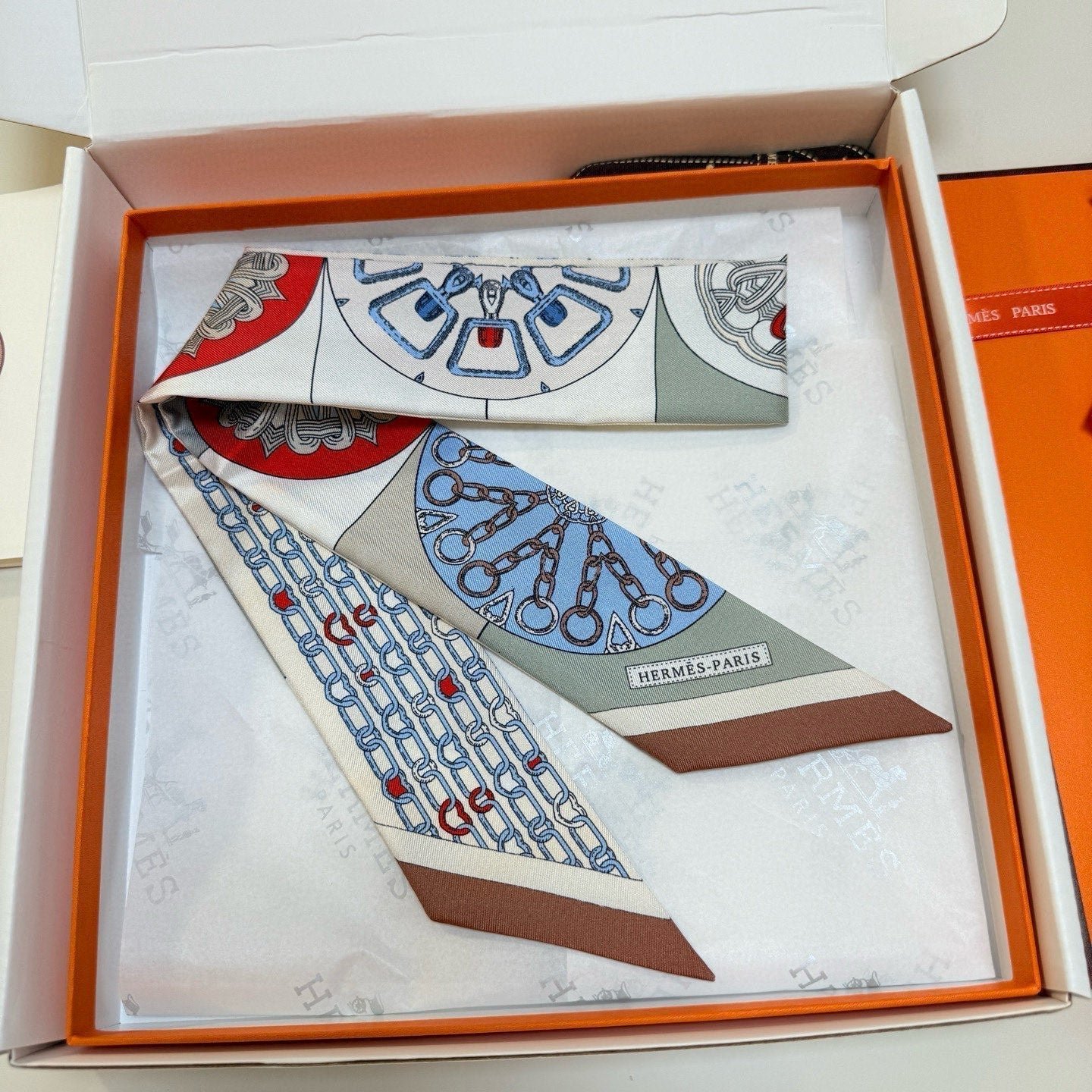 HERMES HERMES 25S SCARF 90 IN SILK 856723