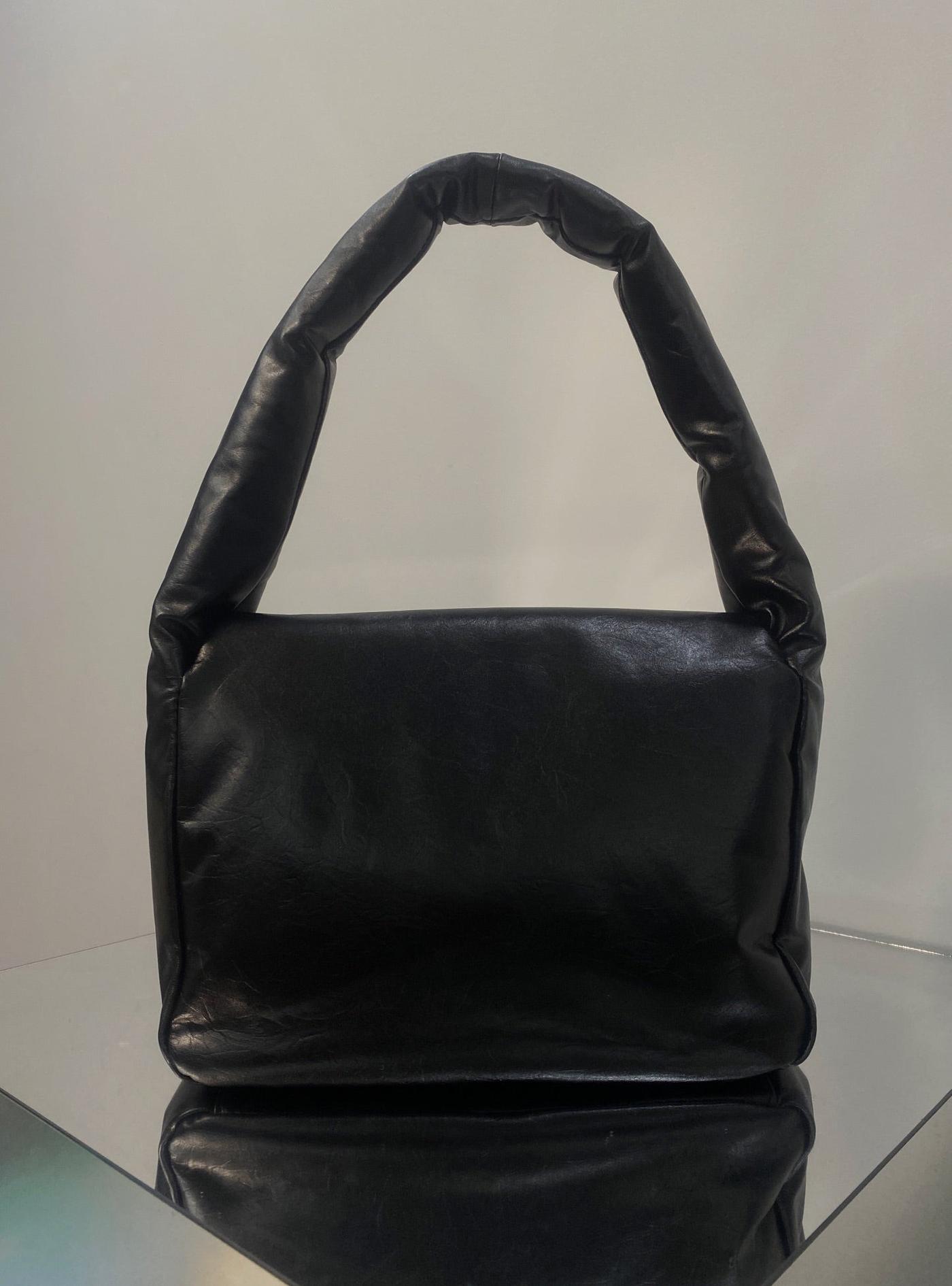 Balenciaga Monaco Sling 27cm Black Lambskin - Image 8