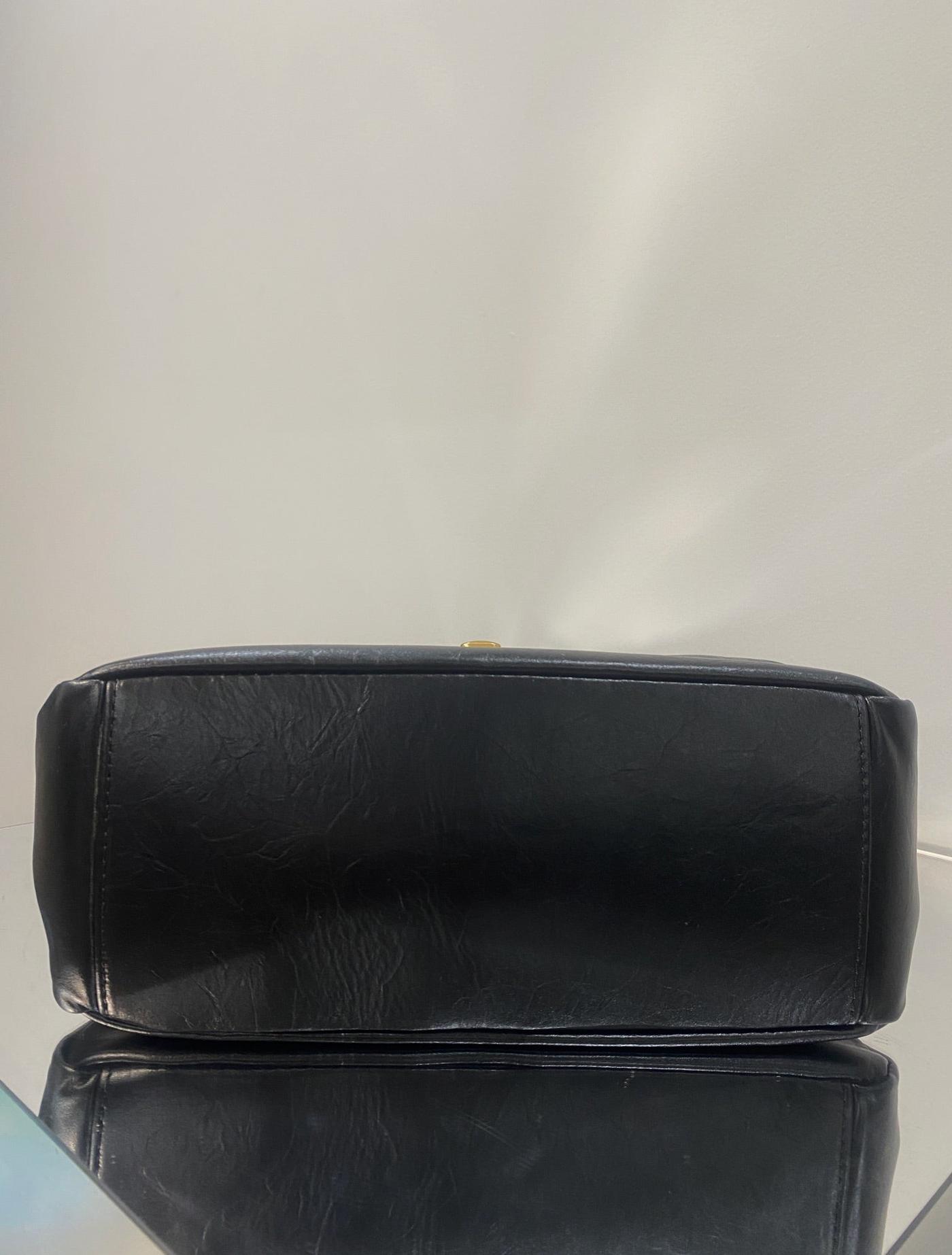 Balenciaga Monaco Sling 27cm Black Lambskin - Image 9