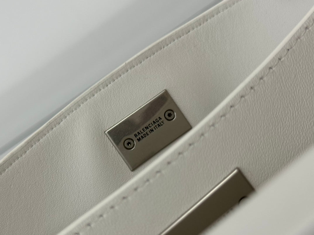 Balenciaga Rodeo Mini 22cm White Calfskin - Image 3