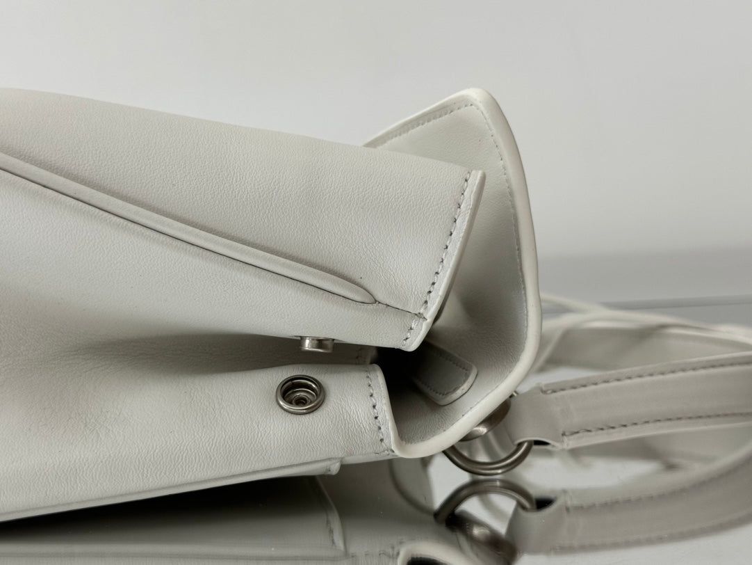 Balenciaga Rodeo Mini 22cm White Calfskin - Image 4