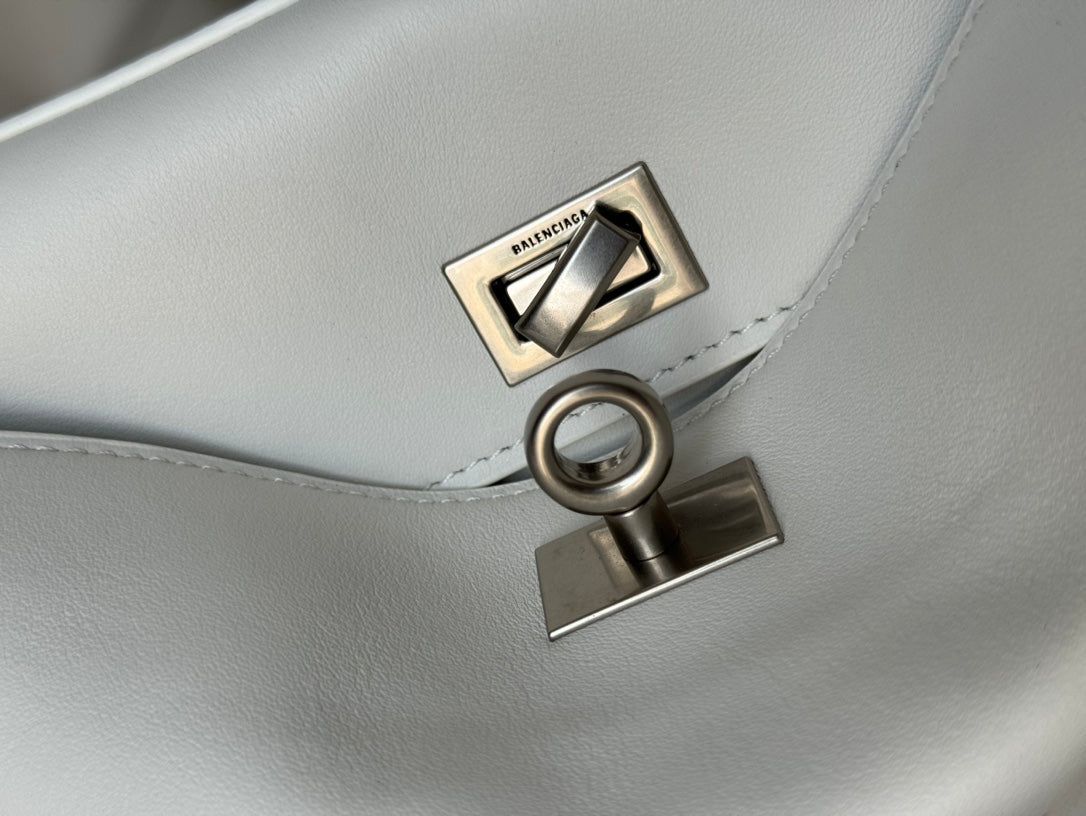 Balenciaga Rodeo Mini 22cm White Calfskin - Image 8