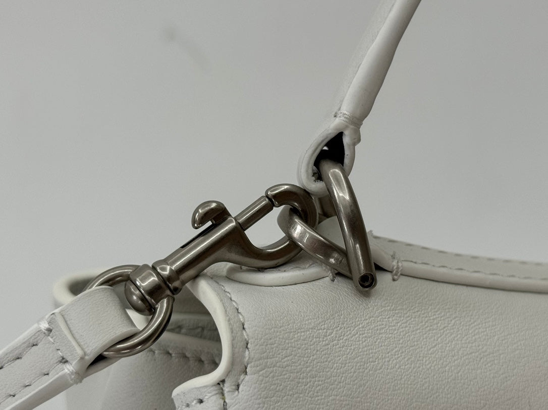 Balenciaga Rodeo Mini 22cm White Calfskin - Image 9