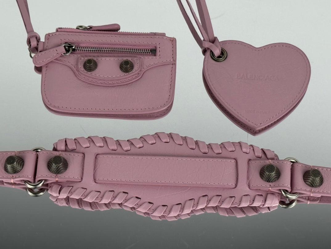 Balenciaga Le Cagole 26cm Pink Lambskin - Image 4