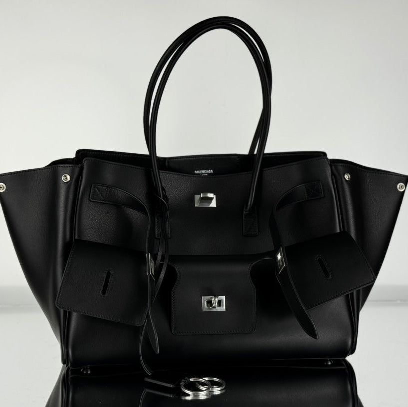 Balenciaga Bel Air 29cm Black Lambskin