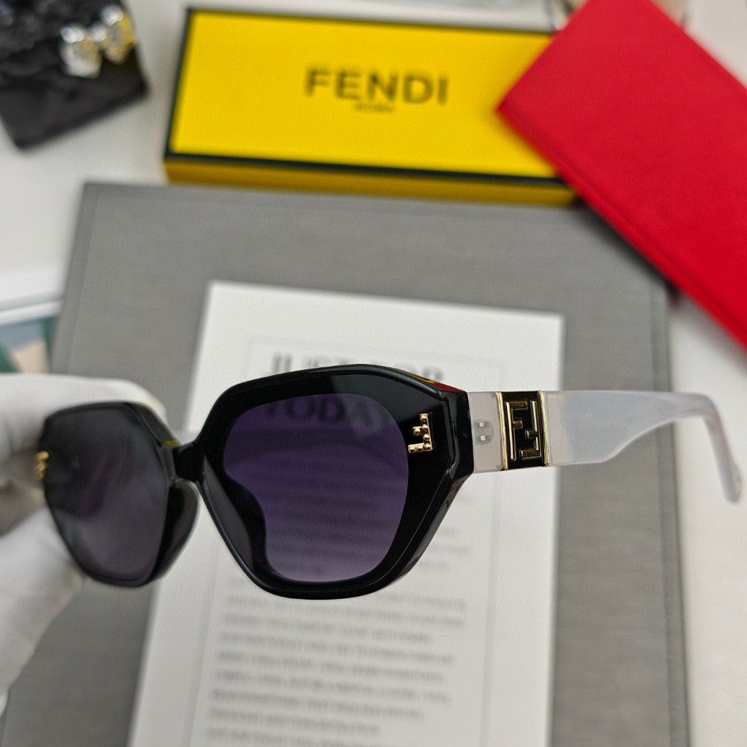 FENDI Polygon Frame F Sunglasses