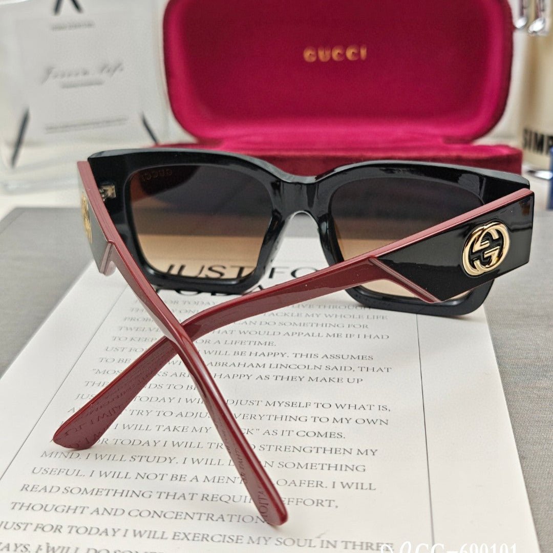 SQUARE FRAME SUNGLASSES 69101 IN ACETATE - Image 7