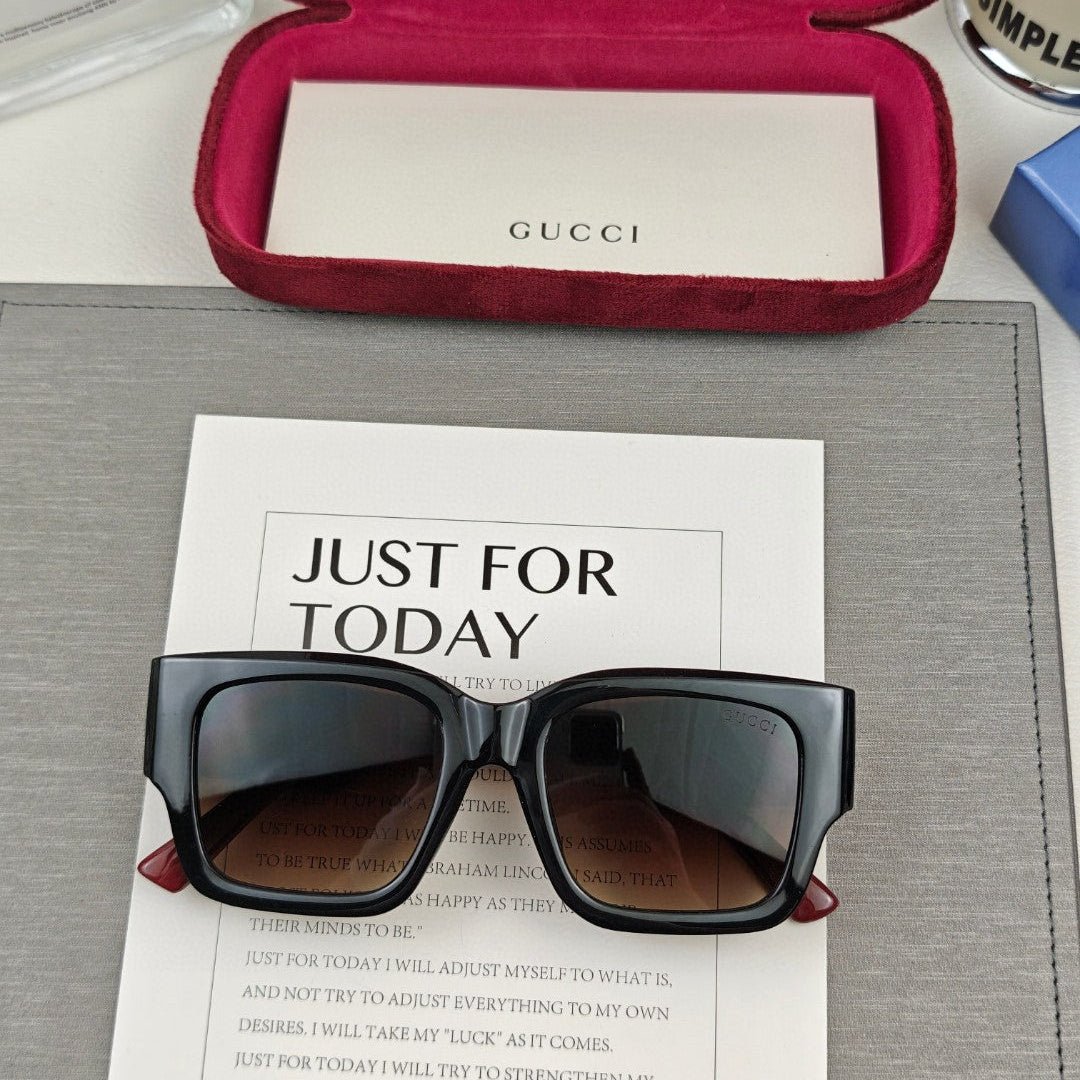SQUARE FRAME SUNGLASSES 69101 IN ACETATE - Image 3