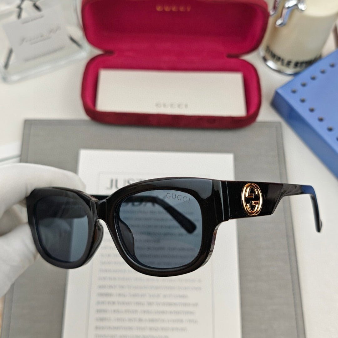 Alternative view of Gucci Black Cat-eye Sunglasses