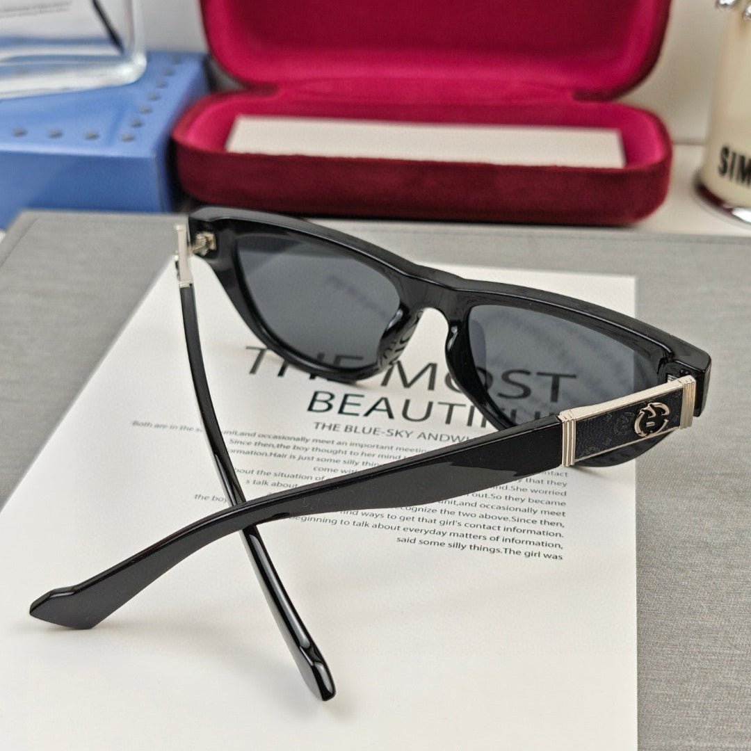 Gucci Beige Cat-eye Sunglasses - Image 8