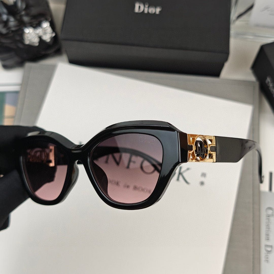 Alternative view of DIOR CAT EYE SUNGLASS 58049 IN ACETATE