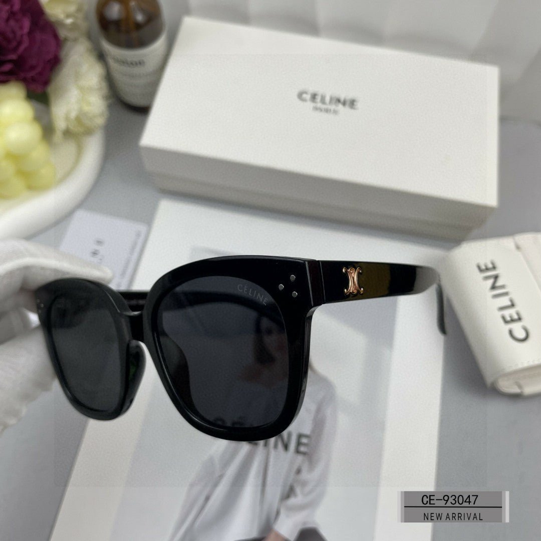 Alternative view of CAT EYE SUNGLASS 567362 IN ACETATE