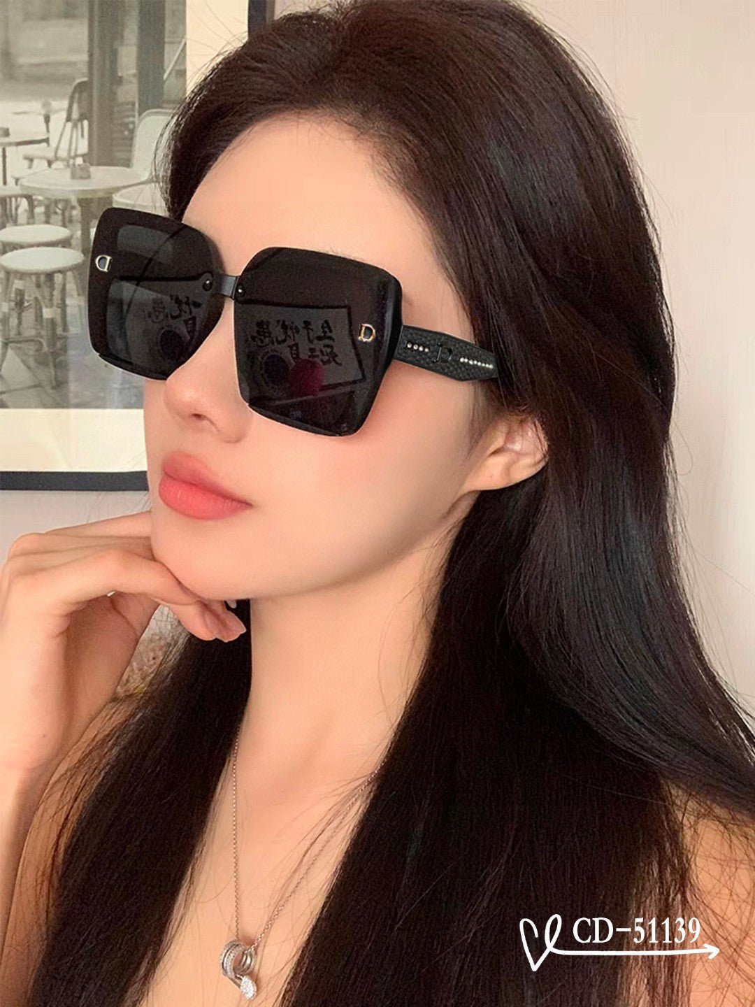 DIOR MONTAIGNE SUNGLASS 51139 IN ACETATE - Image 9
